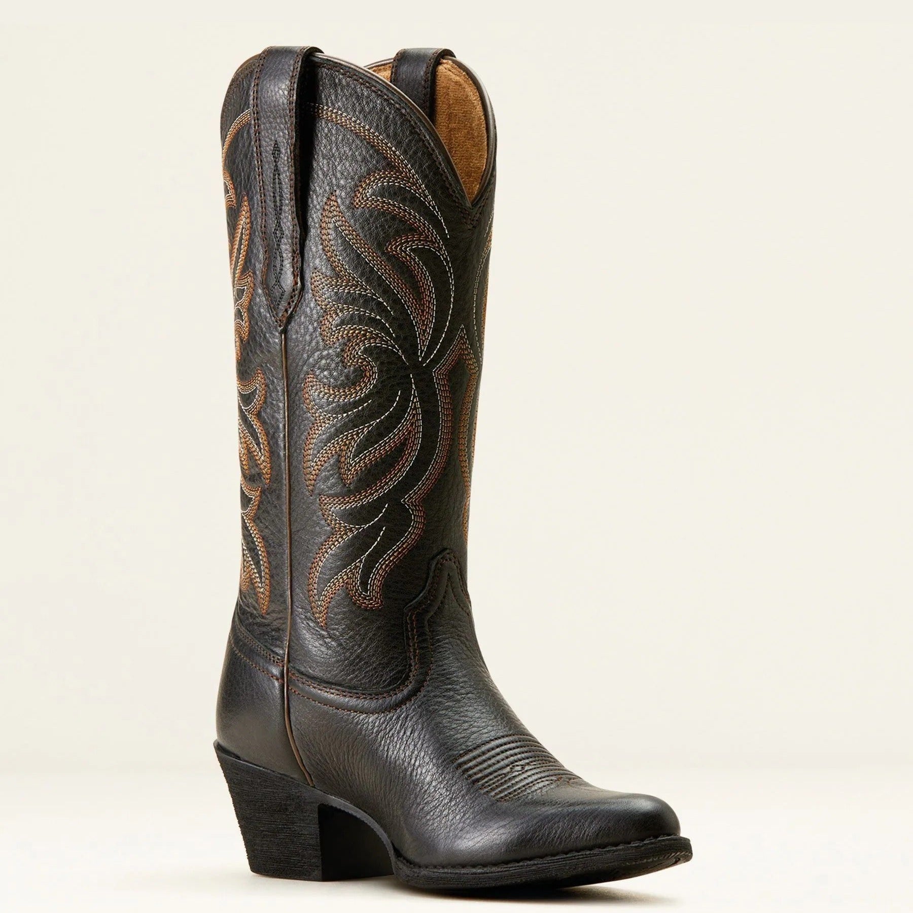 Black Stretchfit Western Boots