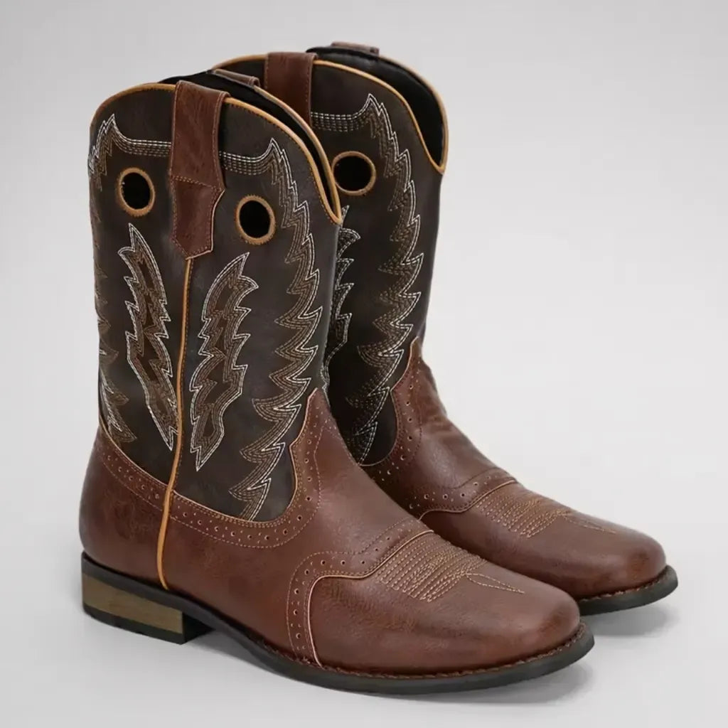 Men’s Embroidered Cowboy Boots