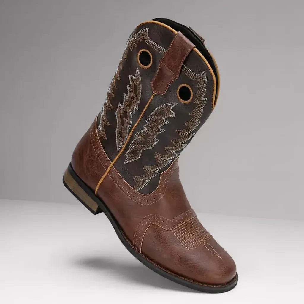 Men’s Embroidered Cowboy Boots
