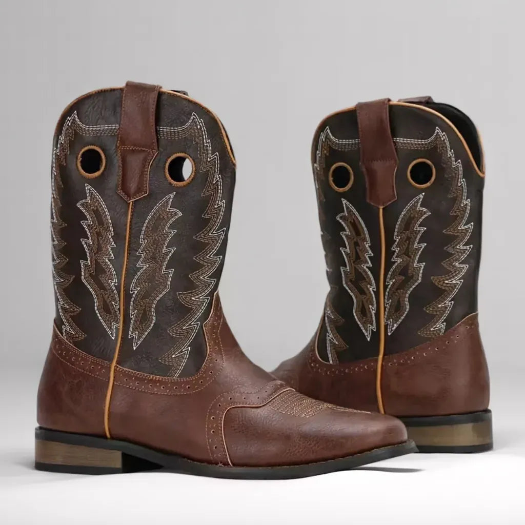 Men’s Embroidered Cowboy Boots