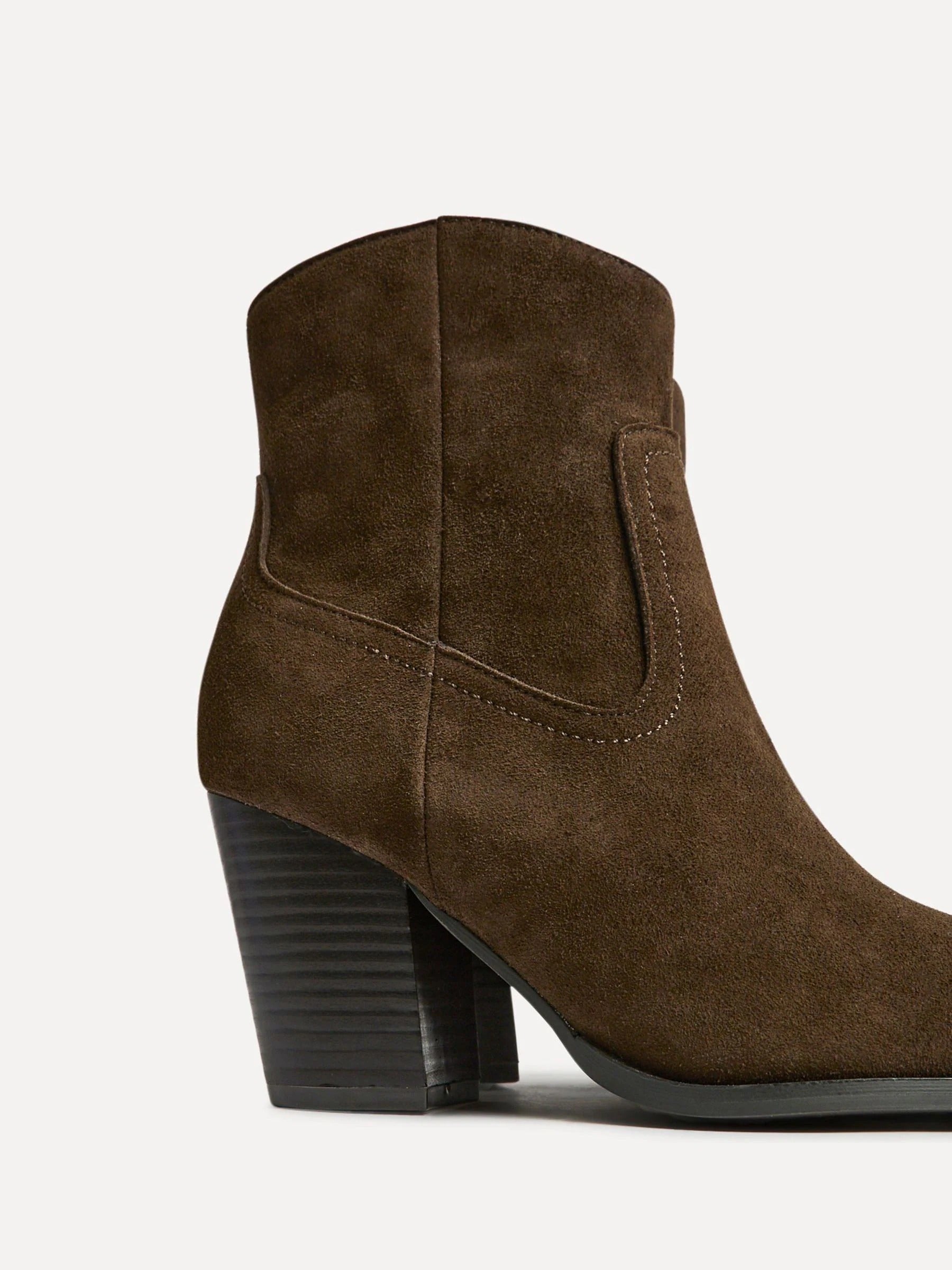 Women's Western Block Heel Ankle Boots